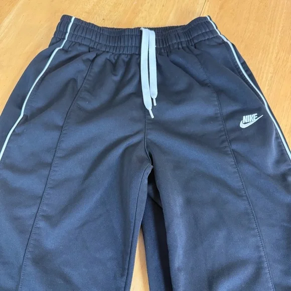 Nike Pull On Cotton Sweatpants Elastic Comfy Youth Boys Size M 10/12 - Picture 6 of 7